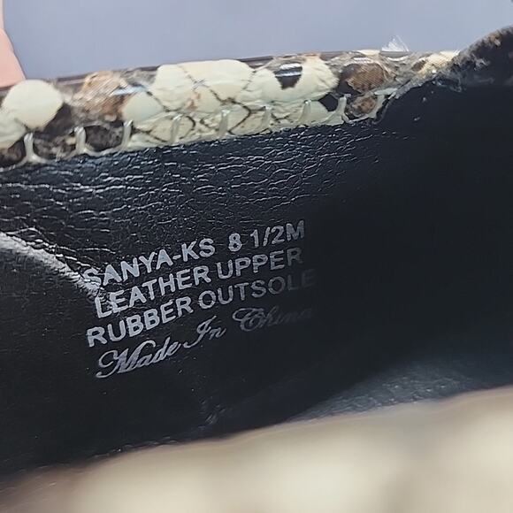 DONALD/PLINER STYLE SANYA BEADED SUEDE/LEATHER UPPERS WOMAN'S 8.5 LOAFERS VGUC - Picture 11 of 16